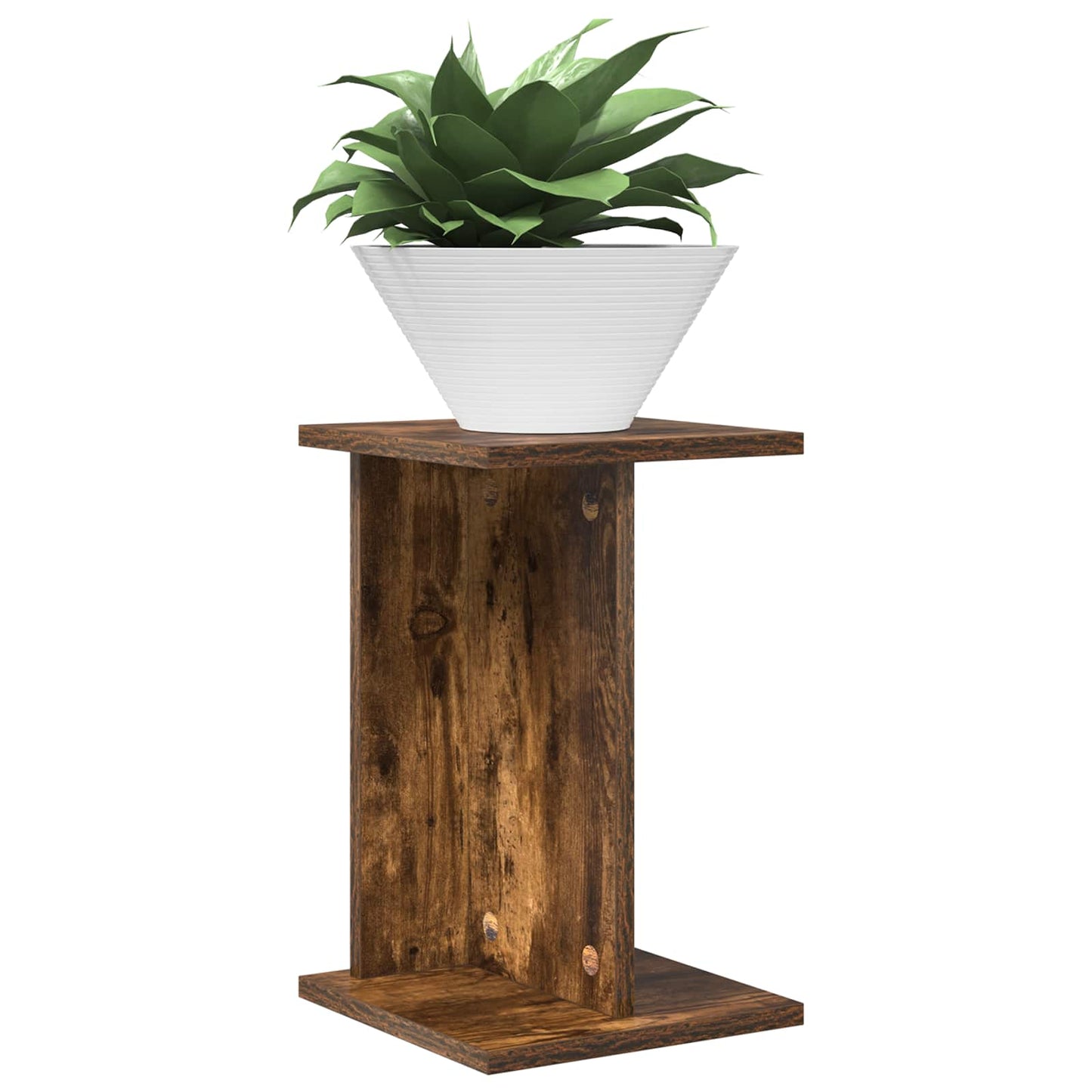 Supporto per piante 2 pcs Quercia Affumicata | homemem39