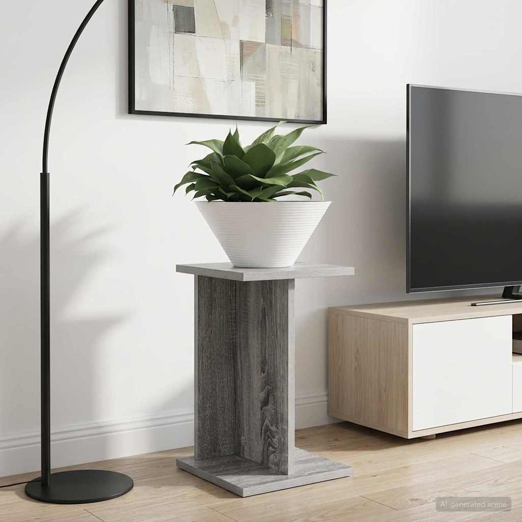 Supporto per piante Sonoma grigia 25 x 25,5 x 40,5 cm | homemem39