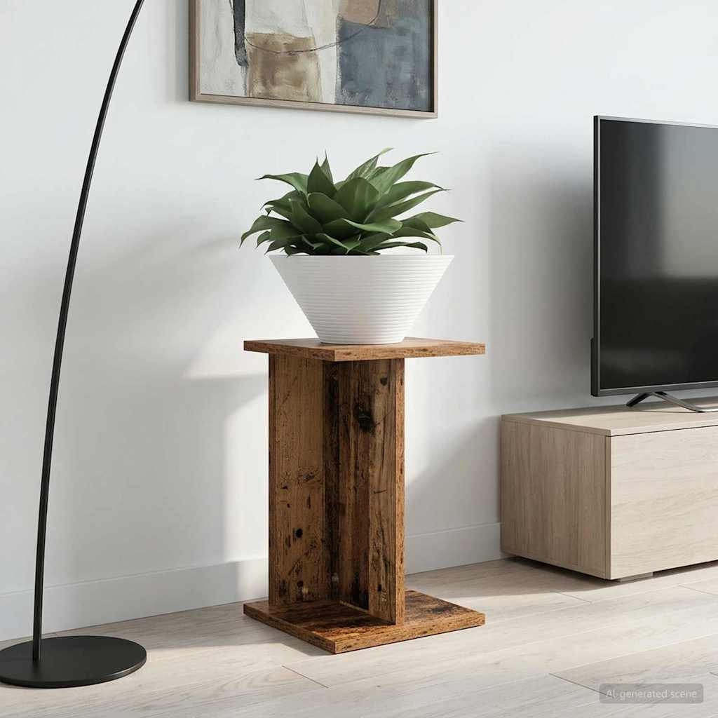 Supporto per piante 2 pcs Legno vecchio 25 x 25,5 x 40,5 cm | homemem39