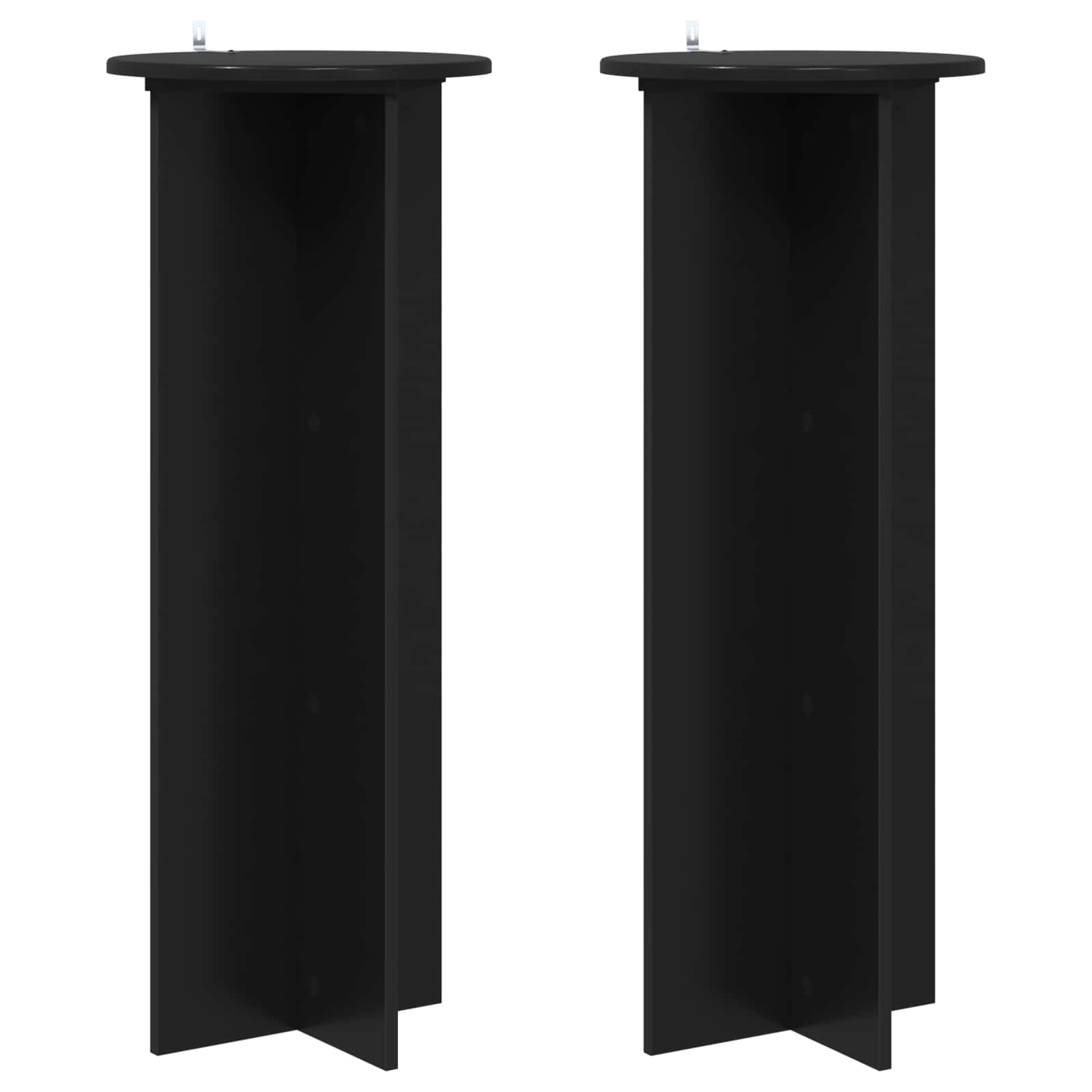 Supporto per piante 2 pcs Nero Ø40 x 100 cm | homemem39