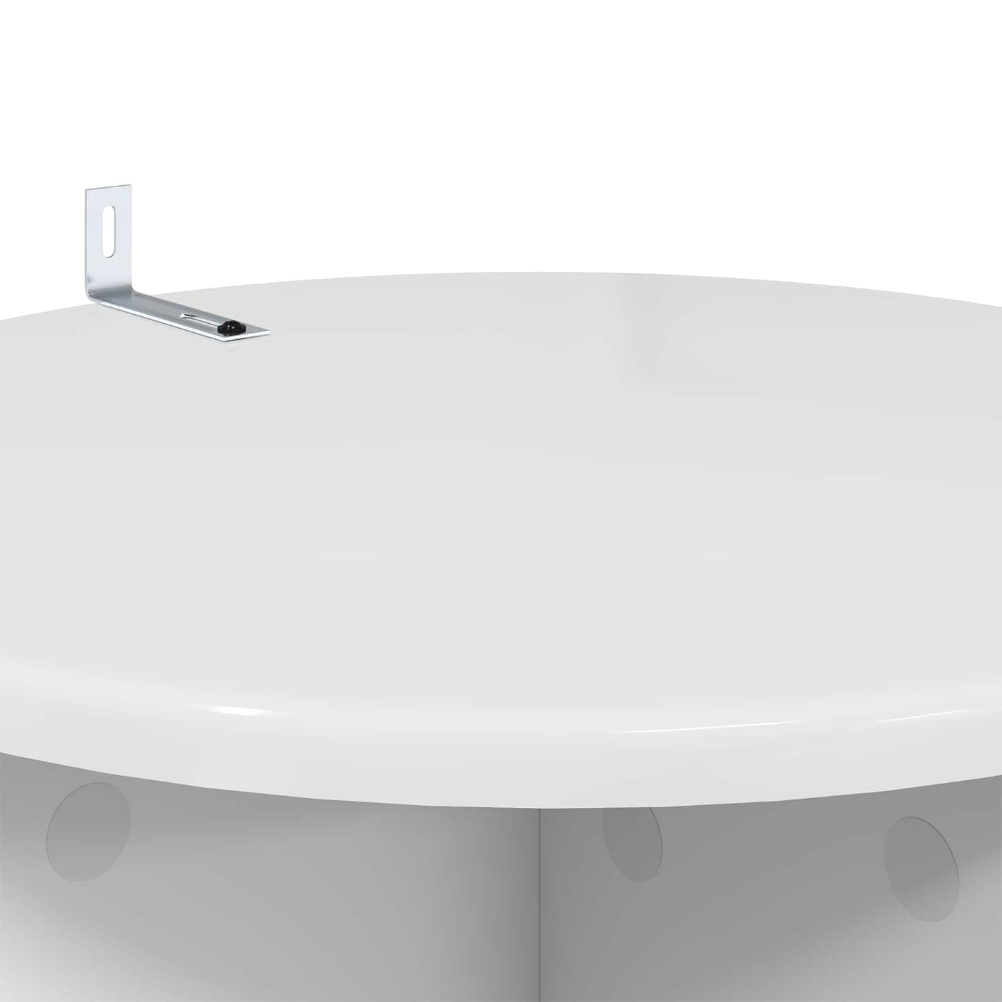 Supporto per piante 2 pcs Bianco Lucido Ø40 x 100 cm | homemem39