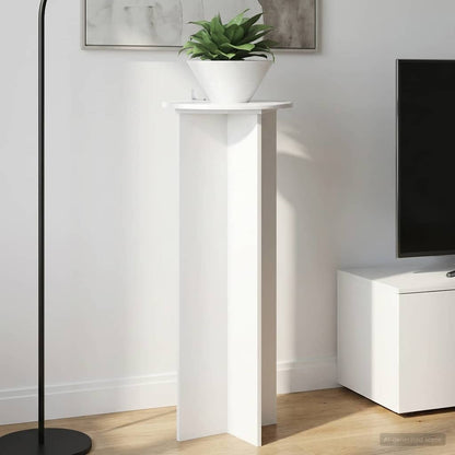 Supporto per piante 2 pcs Bianco Lucido Ø40 x 100 cm | homemem39