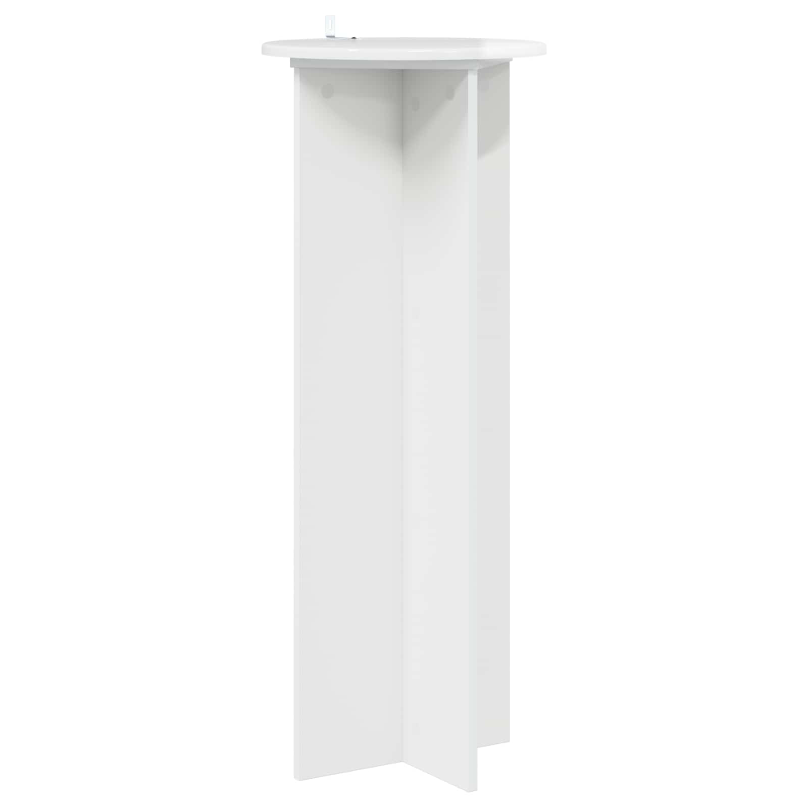 Supporto per piante 2 pcs Bianco Lucido Ø40 x 100 cm | homemem39