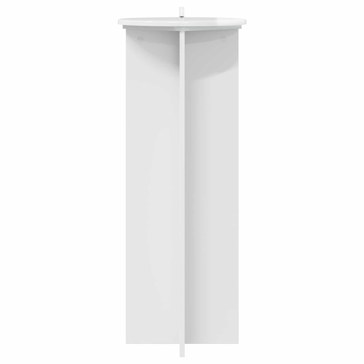 Supporto per piante 2 pcs Bianco Lucido Ø40 x 100 cm | homemem39