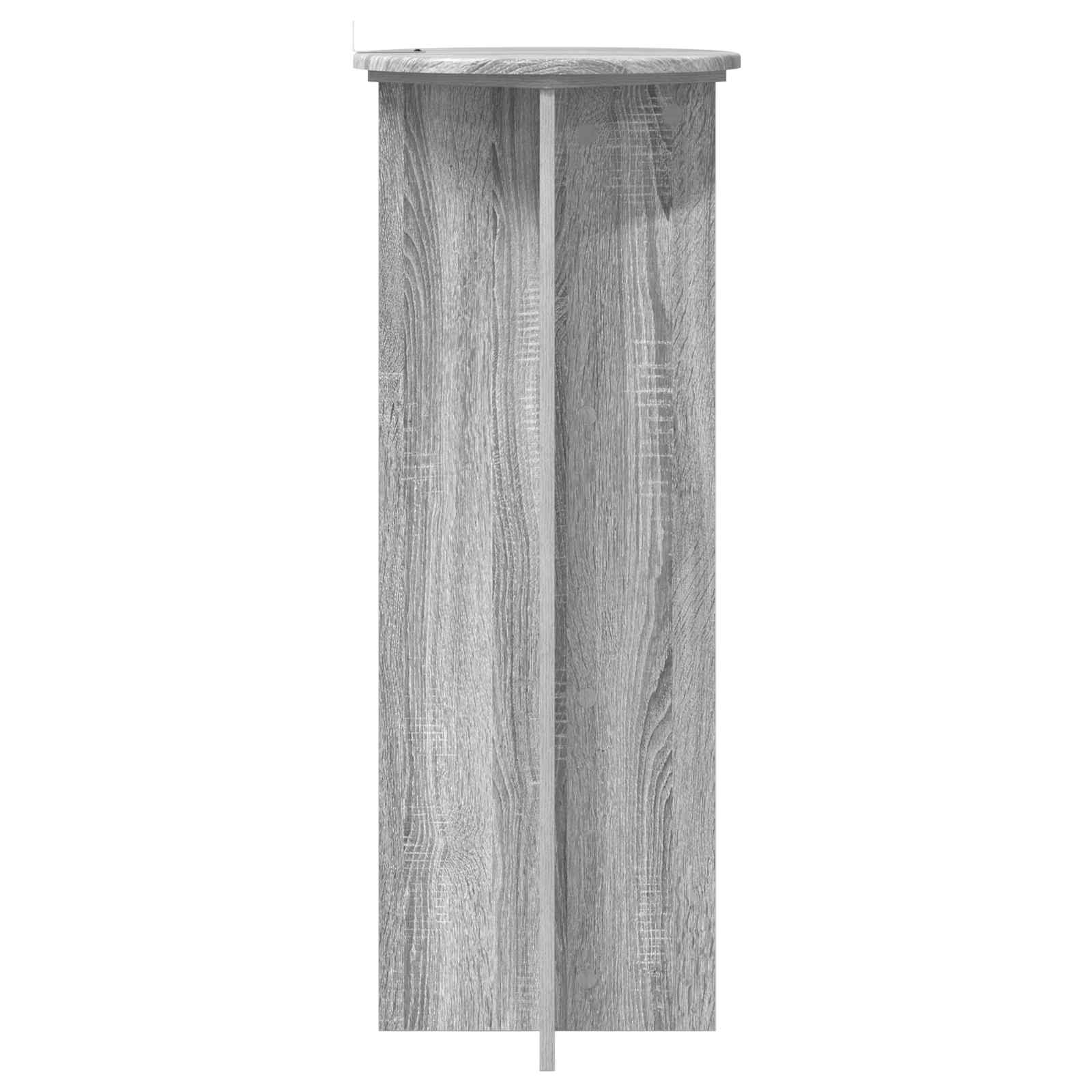 Supporto per piante 2 pcs Grigio Sonoma Ø40 x 100 cm | homemem39