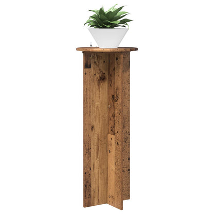 Supporto per piante 2 pcs Legno antico Ø40 x 100 cm | homemem39