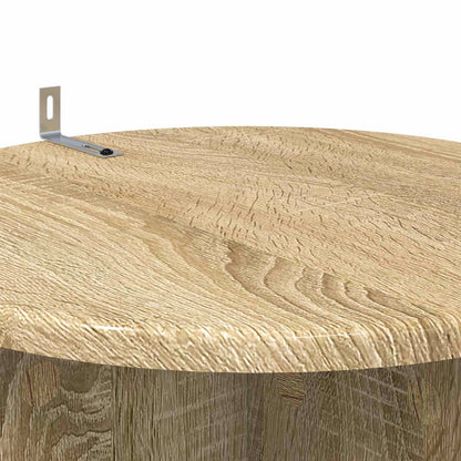 Supporto per piante 2 pcs Rovere Sonoma 40 x 40 x 80 cm