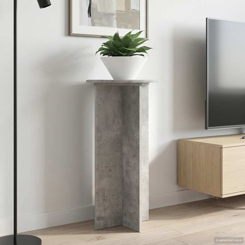 Supporto per piante 2 pcs Grigio Cemento 40 x 40 x 80 cm | homemem39