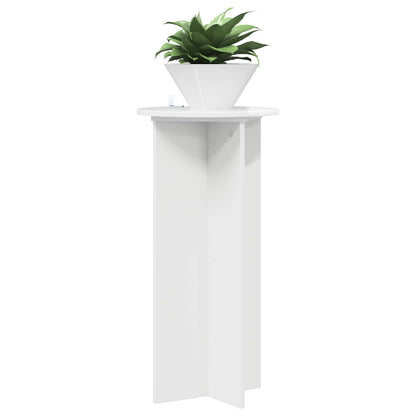 Supporto per piante 2 pcs Bianco Lucido 40 x 40 x 80 cm | homemem39