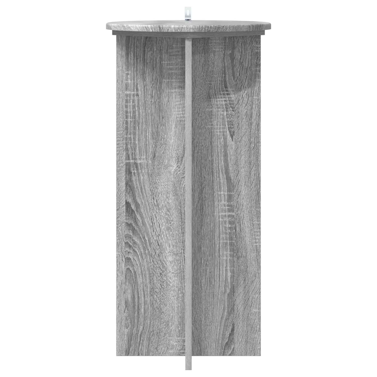 Supporto per piante 2 pcs Grigio Sonoma 40 x 40 x 80 cm | homemem39