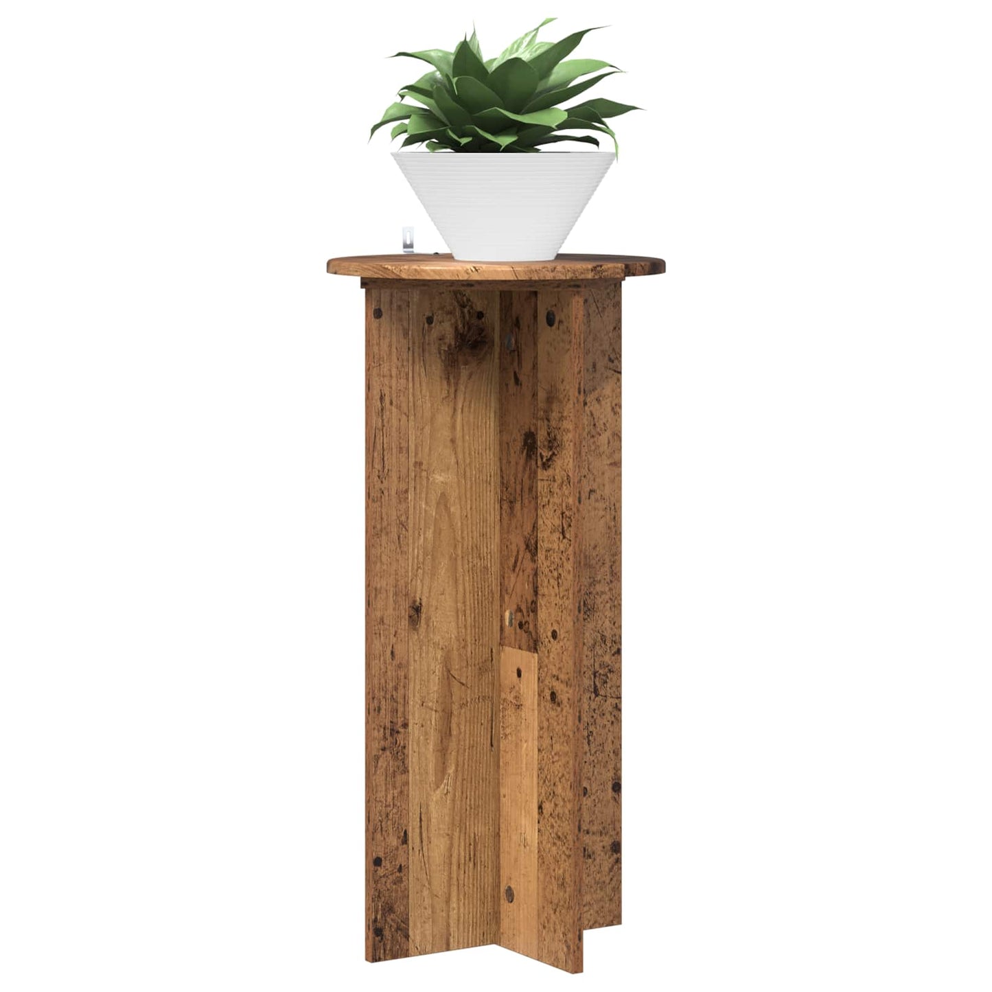 Supporto per piante 2 pcs Legno antico 40 x 40 x 80 cm | homemem39