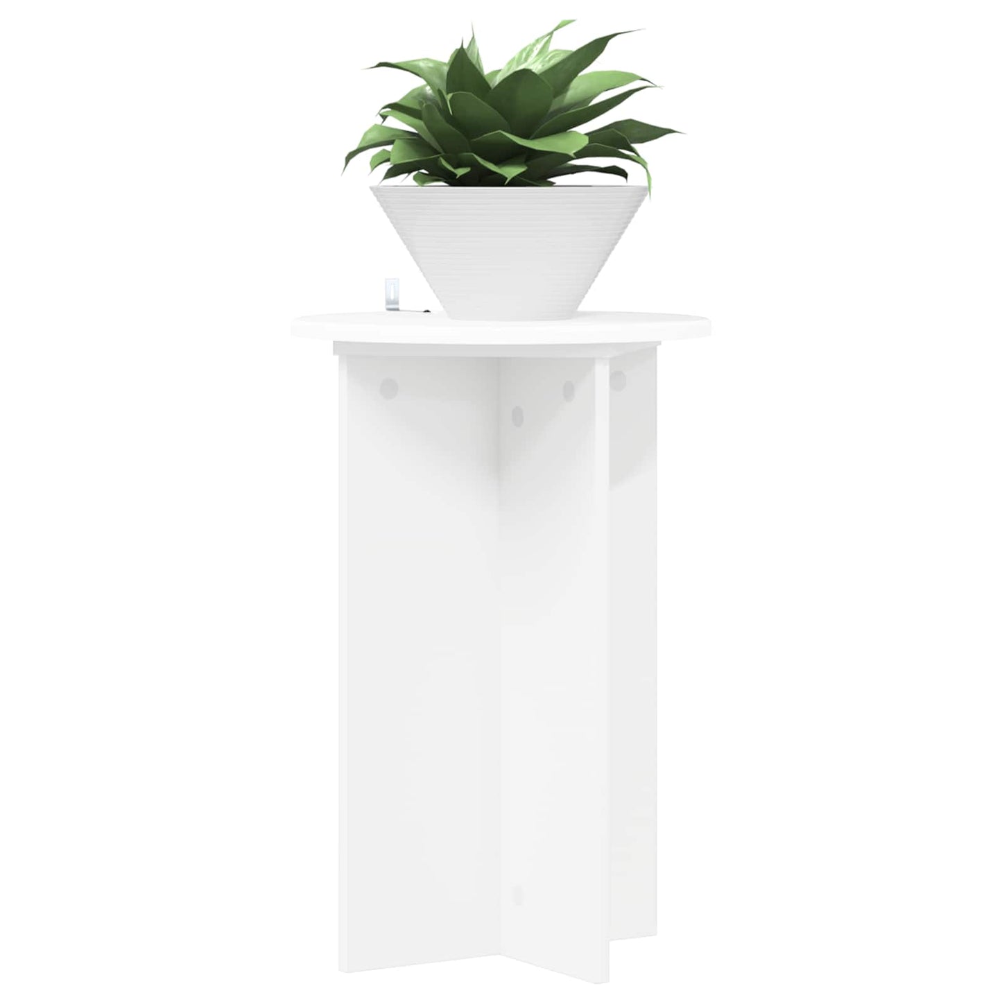 Supporto per piante 2 pcs Bianco Ø40 x 60 cm | homemem39