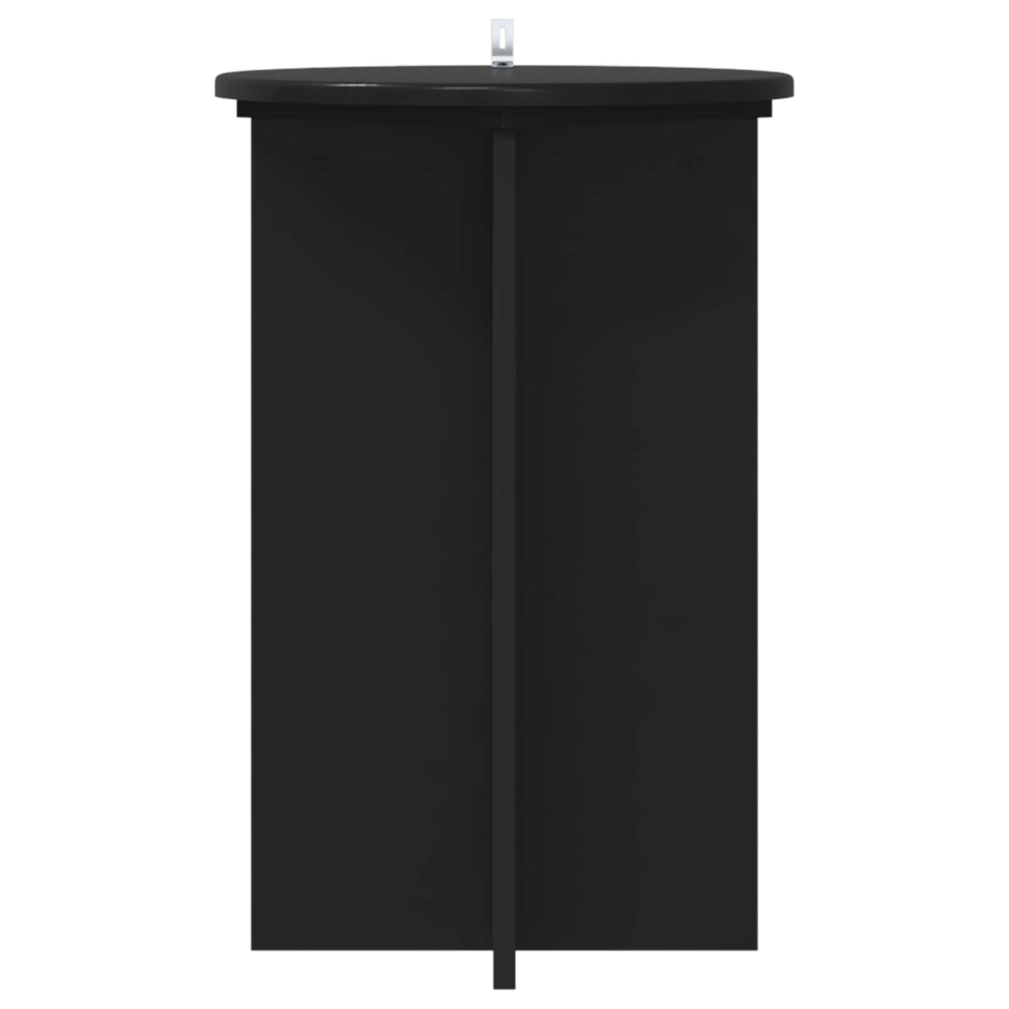 Supporto per piante 2 pcs Nero Ø40 x 60 cm Legno ingegnerizzato | homemem39