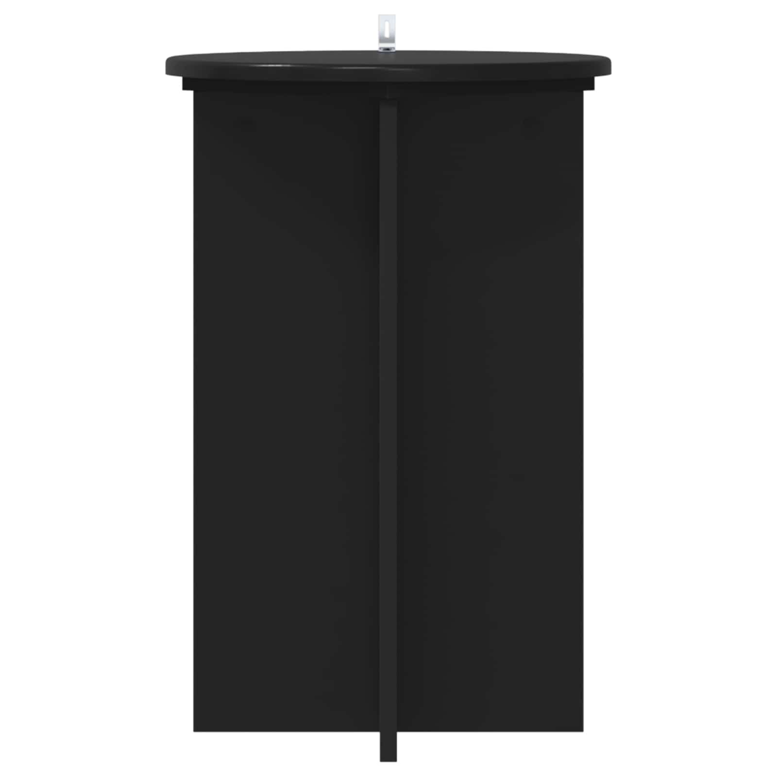 Supporto per piante 2 pcs Nero Ø40 x 60 cm Legno ingegnerizzato | homemem39