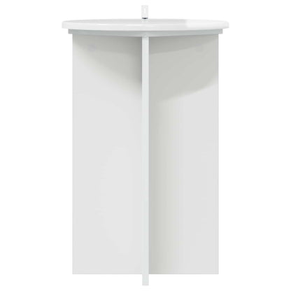 Supporto per piante 2 pcs Bianco Lucido Ø40 x 60 cm | homemem39