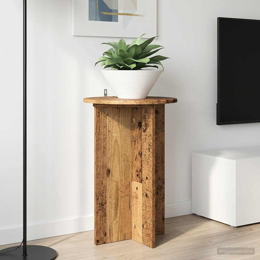 Supporto per piante 2 pcs Legno antico Ø40 x 60 cm | homemem39