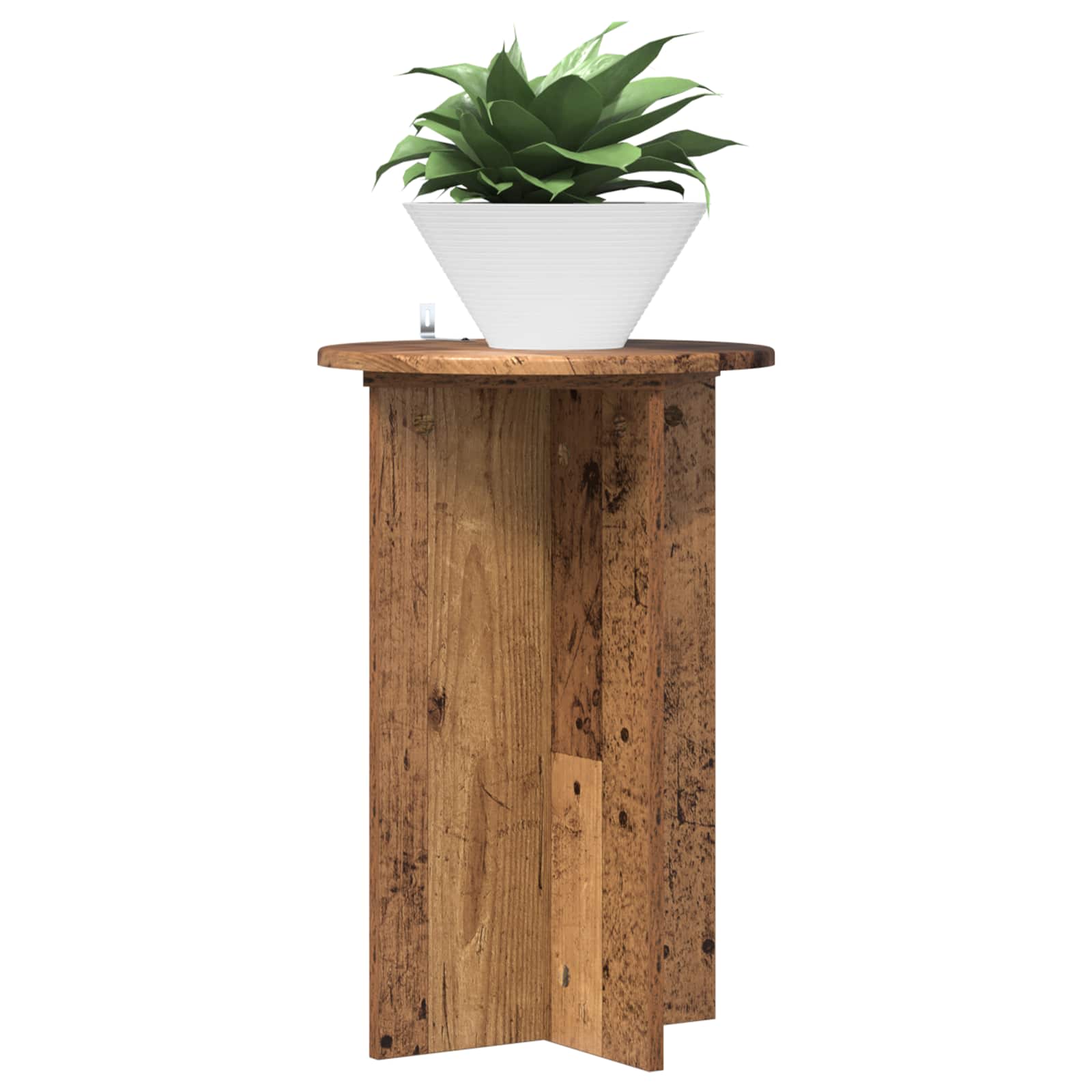 Supporto per piante 2 pcs Legno antico Ø40 x 60 cm | homemem39
