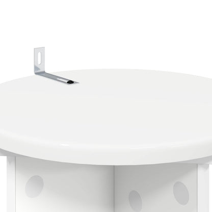 Supporto per piante 2 pcs Bianco Ø29,5 x 60 cm | homemem39