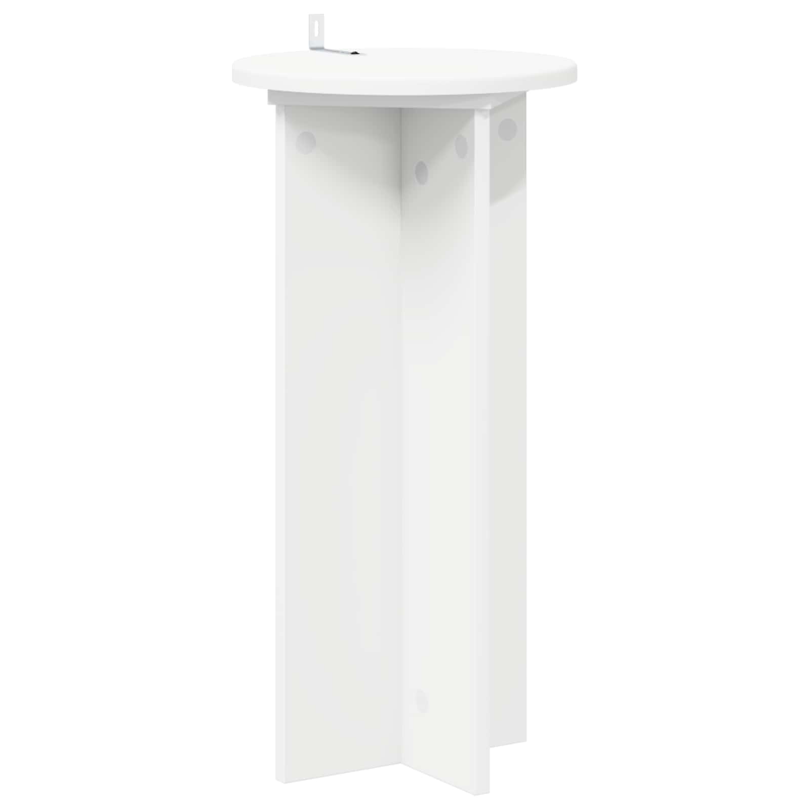 Supporto per piante 2 pcs Bianco Ø29,5 x 60 cm | homemem39