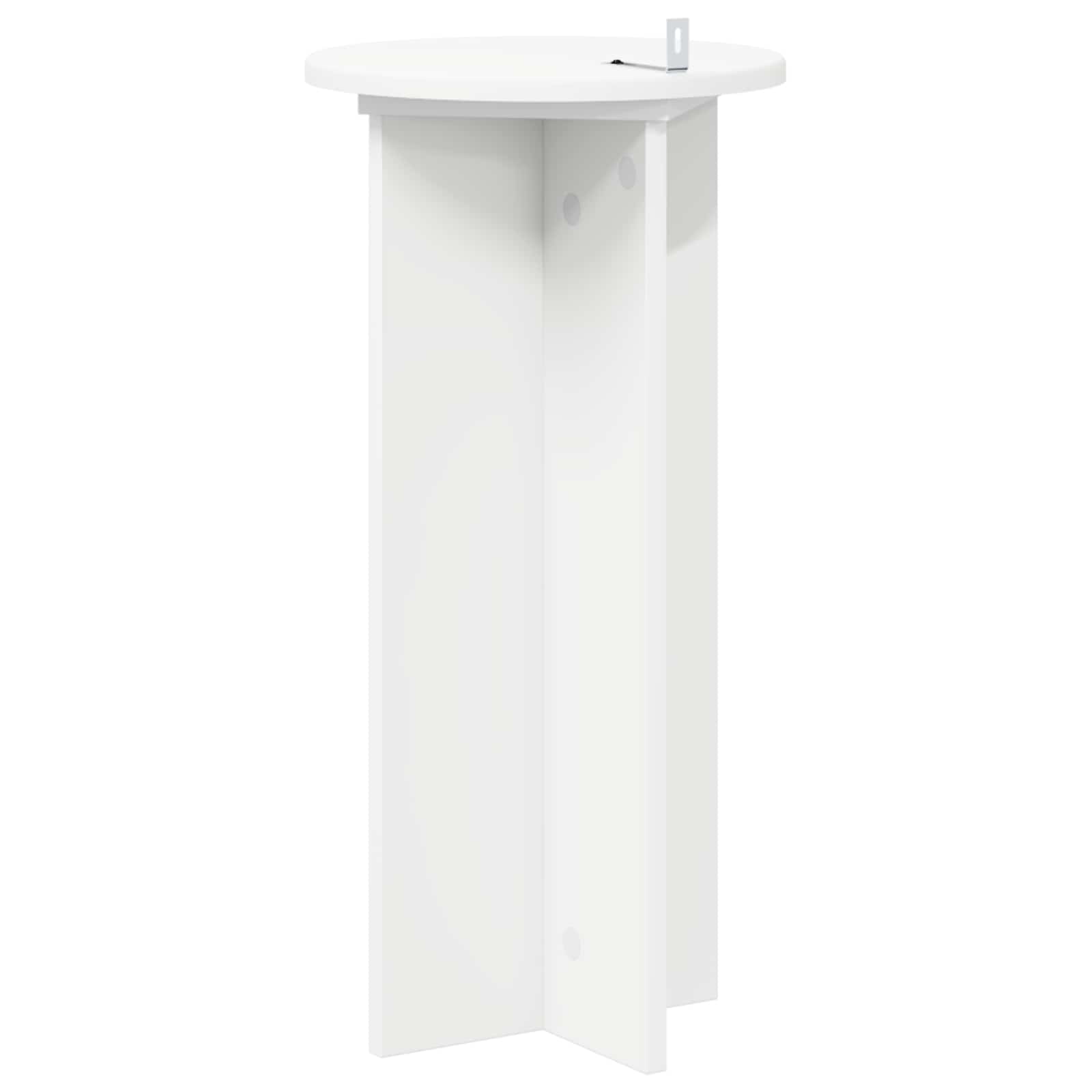 Supporto per piante 2 pcs Bianco Ø29,5 x 60 cm | homemem39