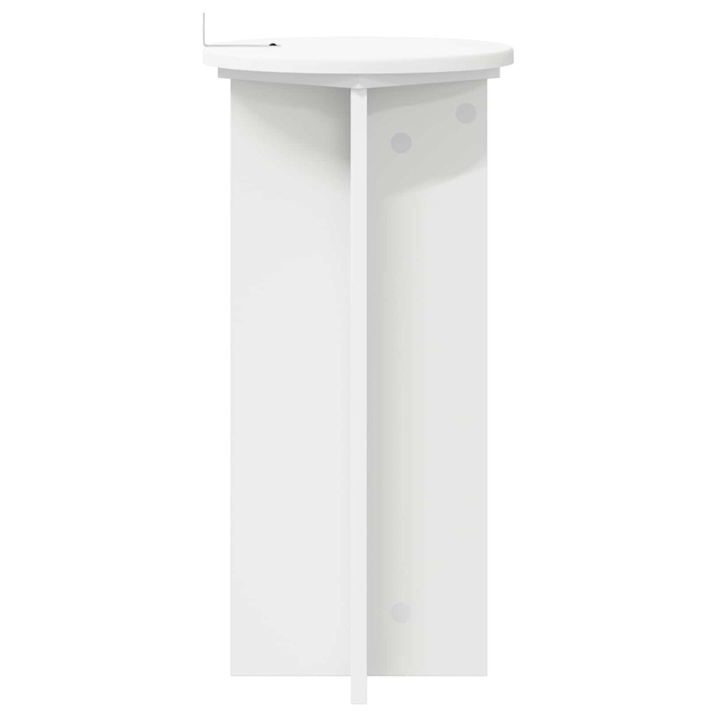 Supporto per piante 2 pcs Bianco Ø29,5 x 60 cm | homemem39