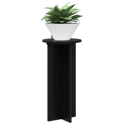 Supporto per piante 2 pcs Nero 29,5 x 29,5 x 60 cm | homemem39