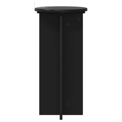 Supporto per piante 2 pcs Nero 29,5 x 29,5 x 60 cm | homemem39