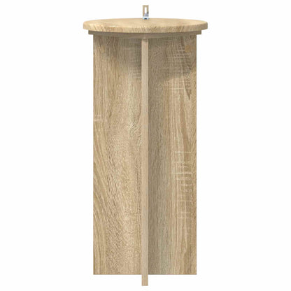 Supporto per piante 2 pcs Rovere Sonoma 29,5 x 29,5 x 60 cm | homemem39