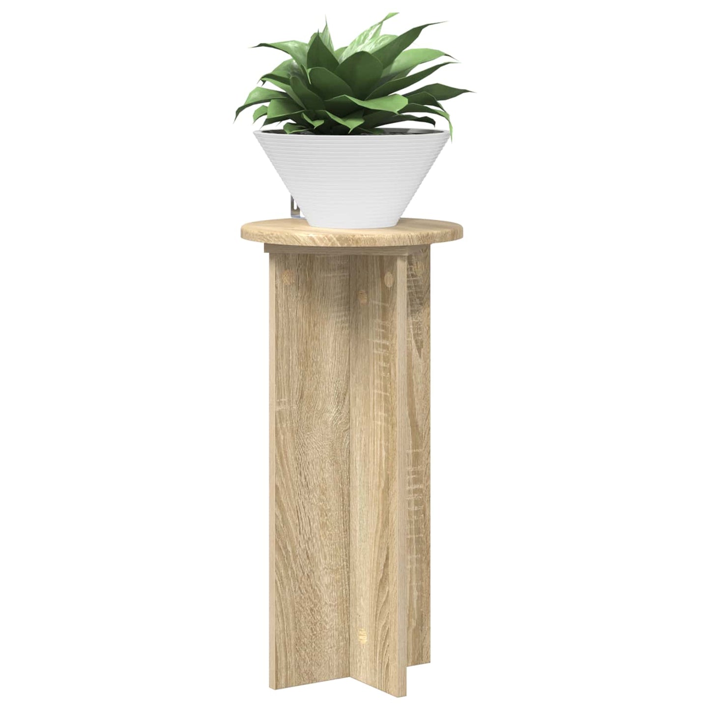 Supporto per piante 2 pcs Rovere Sonoma 29,5 x 29,5 x 60 cm | homemem39