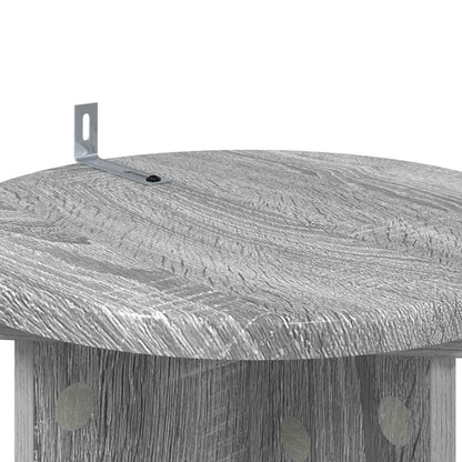 Supporto per piante 2 pcs Grigio Sonoma 29,5 x 29,5 x 60 cm | homemem39
