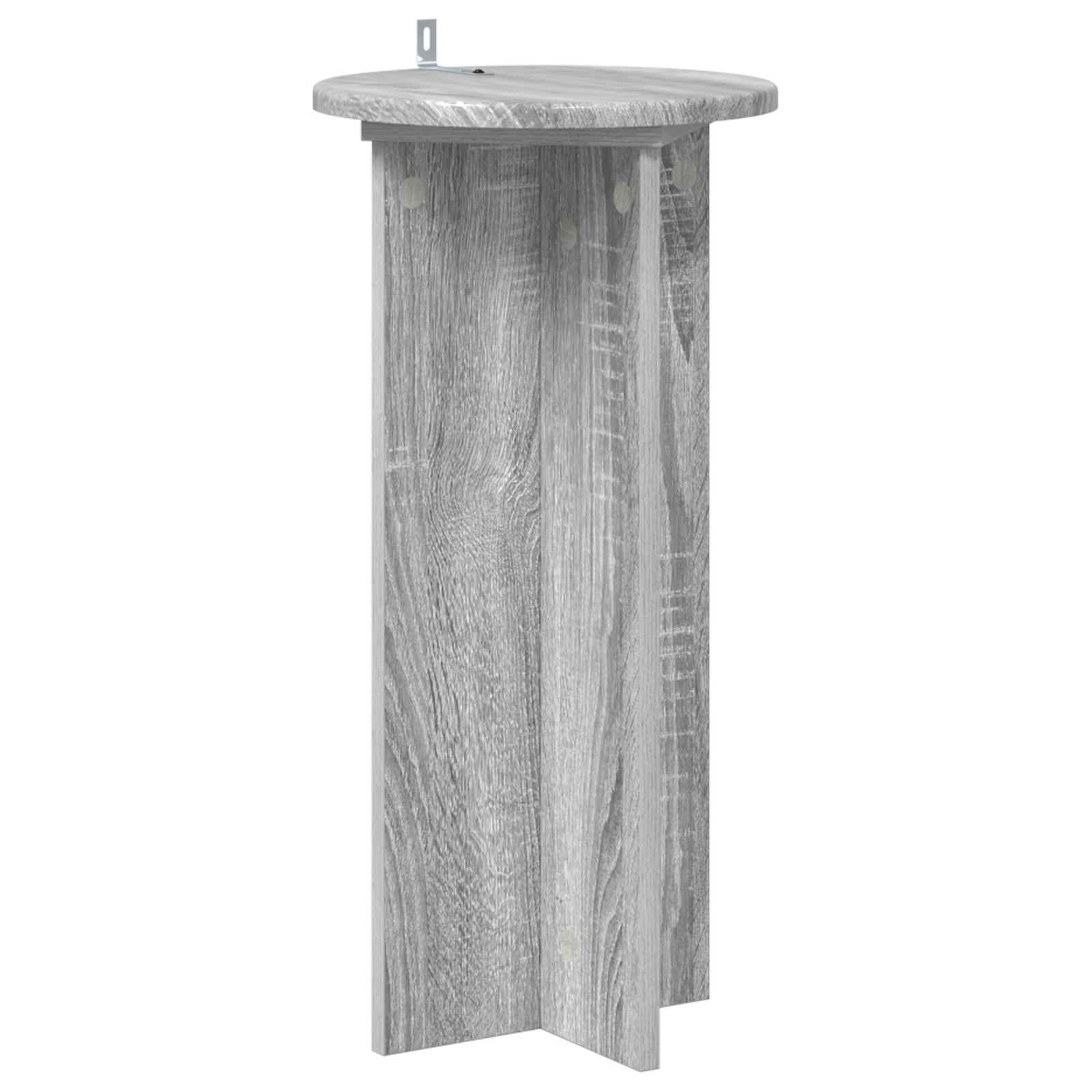 Supporto per piante 2 pcs Grigio Sonoma 29,5 x 29,5 x 60 cm | homemem39