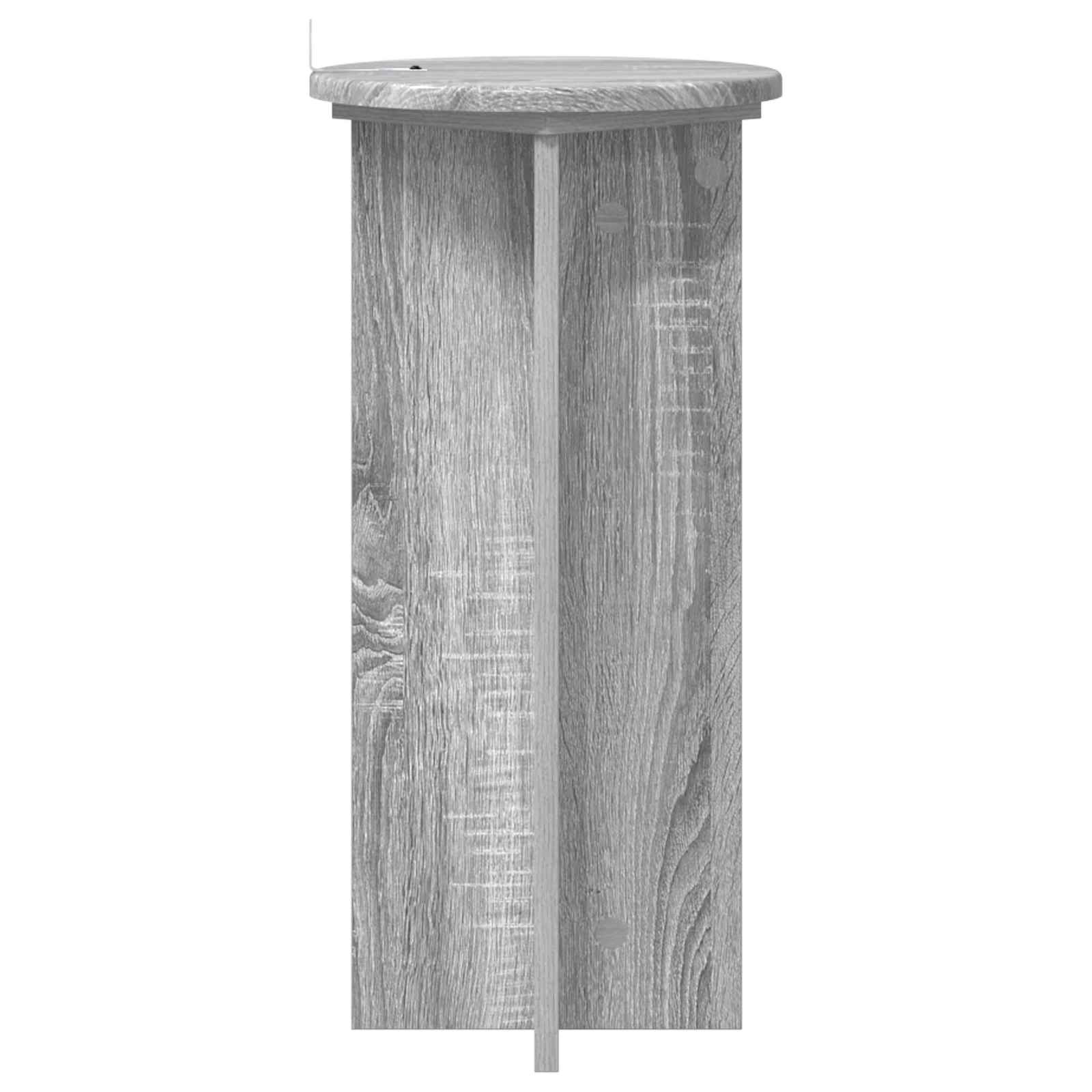 Supporto per piante 2 pcs Grigio Sonoma 29,5 x 29,5 x 60 cm | homemem39
