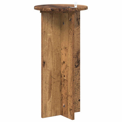 Supporto per piante 2 pcs Legno antico 29,5 x 29,5 x 60 cm | homemem39