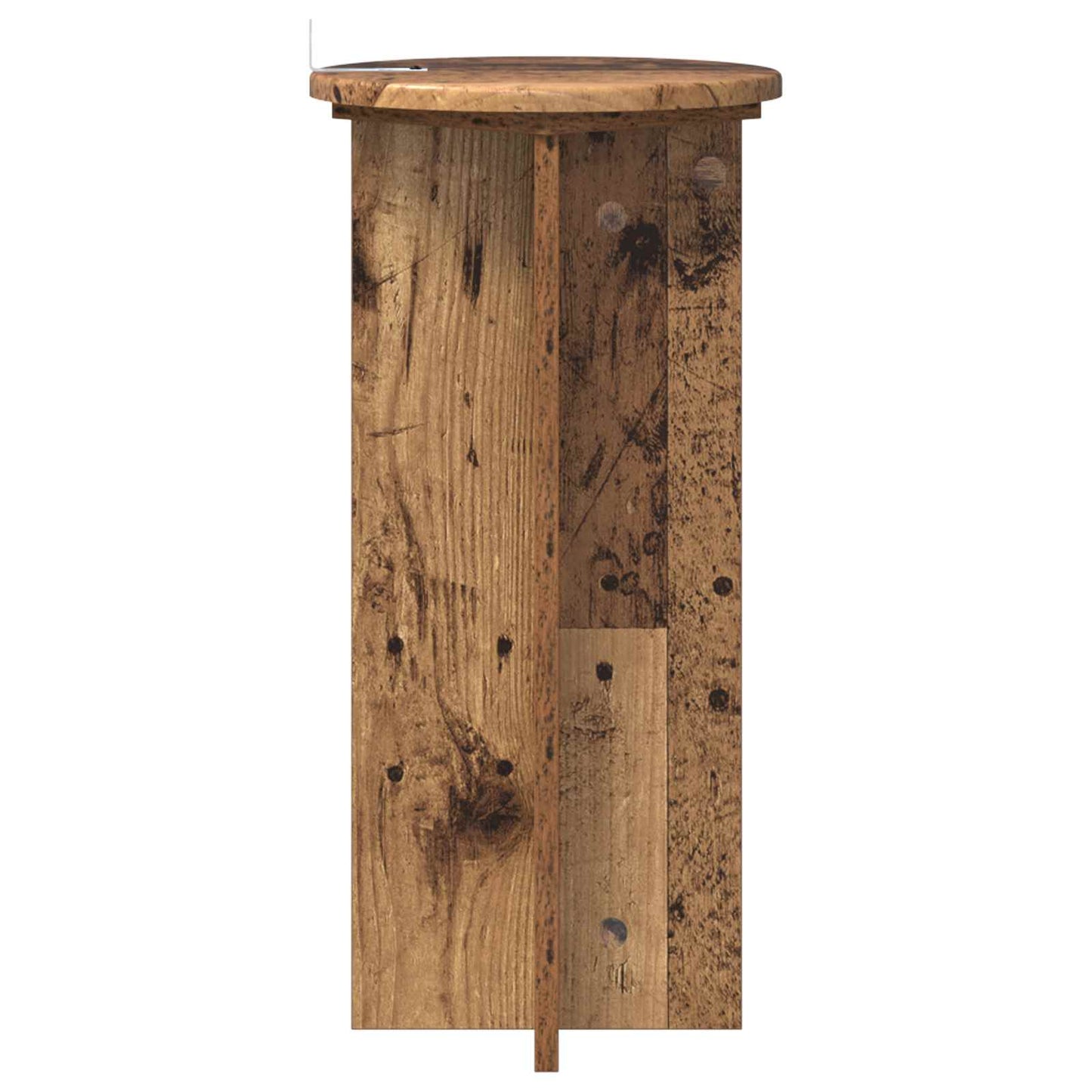 Supporto per piante 2 pcs Legno antico 29,5 x 29,5 x 60 cm | homemem39