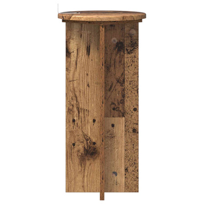 Supporto per piante 2 pcs Legno antico 29,5 x 29,5 x 60 cm | homemem39