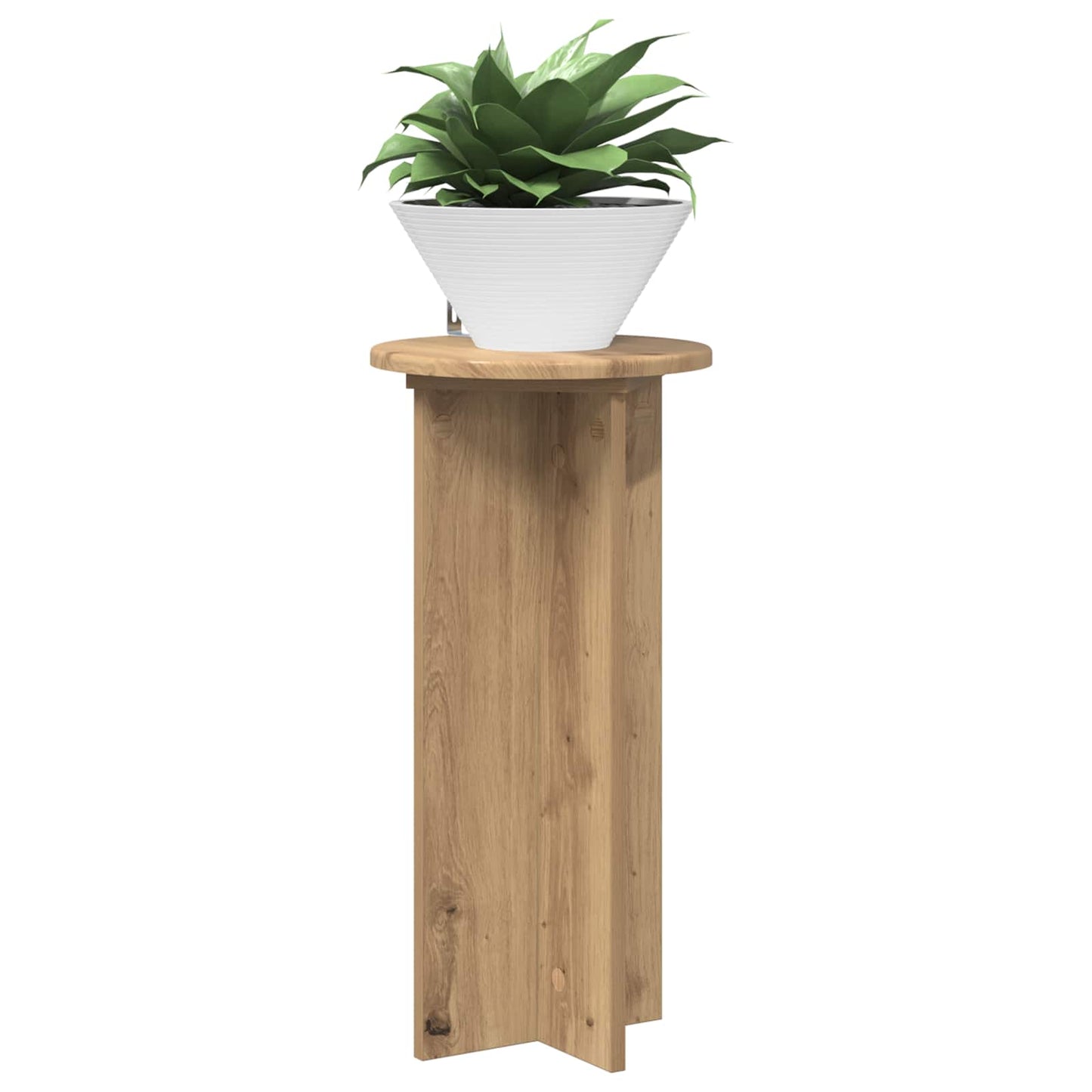 Supporto per piante 2 pcs Rovere Artigianale | homemem39