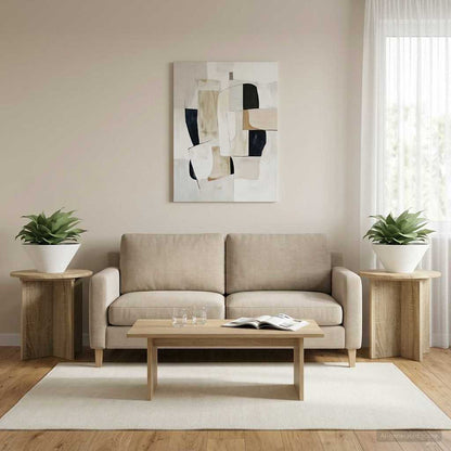 Supporto per piante 2 pcs Rovere Sonoma 40 x 40 x 40 cm | homemem39