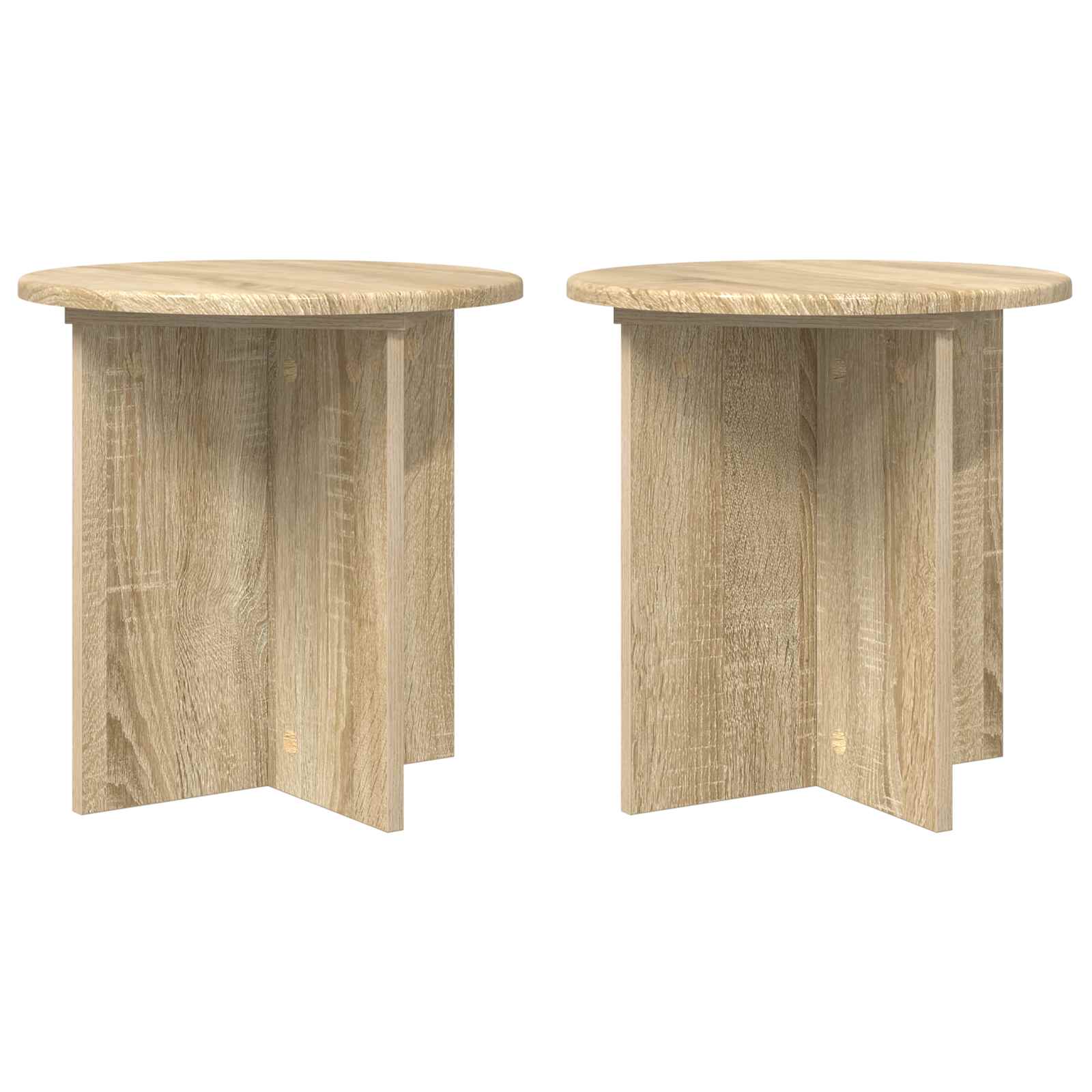Supporto per piante 2 pcs Rovere Sonoma 40 x 40 x 40 cm | homemem39