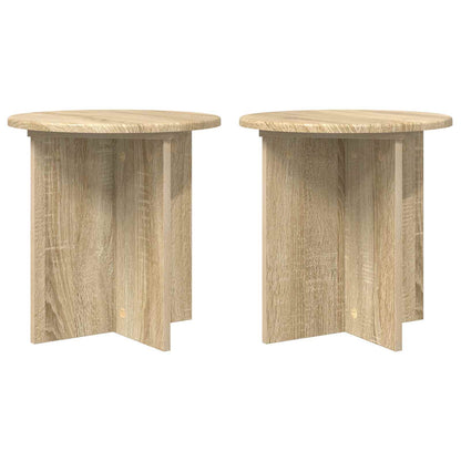 Supporto per piante 2 pcs Rovere Sonoma 40 x 40 x 40 cm | homemem39