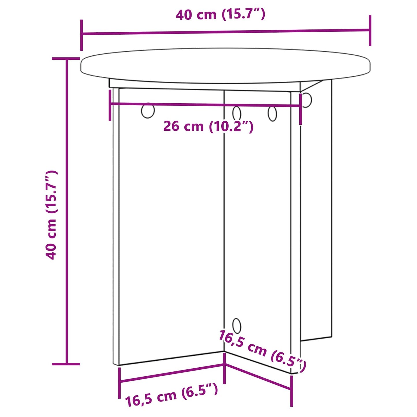 Supporto per piante 2 pcs Grigio Cemento 40 x 40 x 40 cm | homemem39