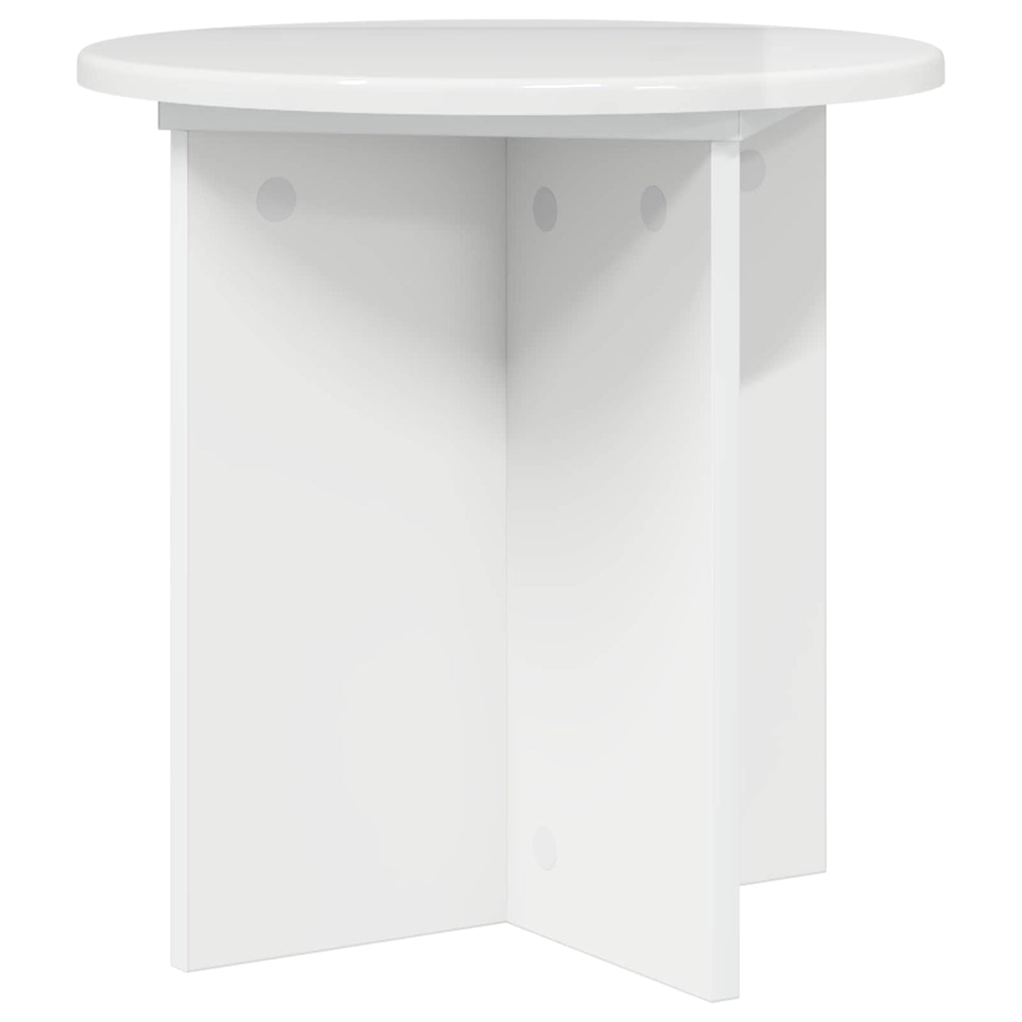 Supporto per piante 2 pcs Bianco Lucido 40 x 40 x 40 cm | homemem39