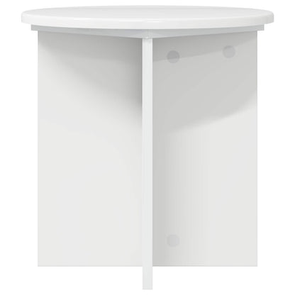 Supporto per piante 2 pcs Bianco Lucido 40 x 40 x 40 cm | homemem39