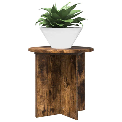 Supporto per piante 2 pcs Rovere Fumo 40 x 40 x 40 cm | homemem39