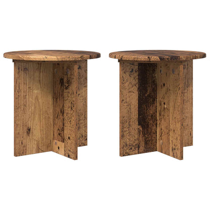 Supporto per piante 2 pcs Legno antico 40 x 40 x 40 cm | homemem39