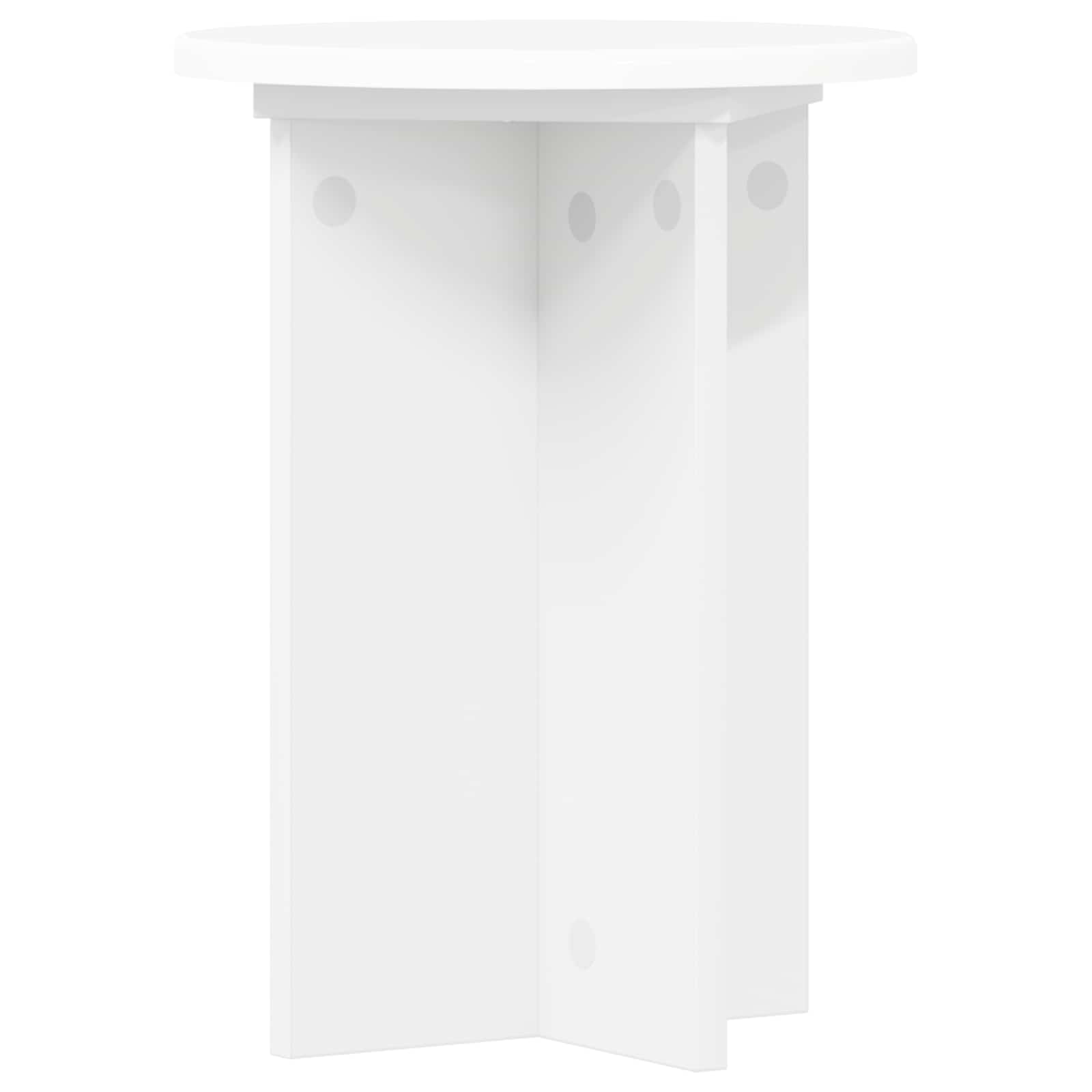 Supporto per piante 2 pcs Bianco Ø29,5 x 40 cm | homemem39