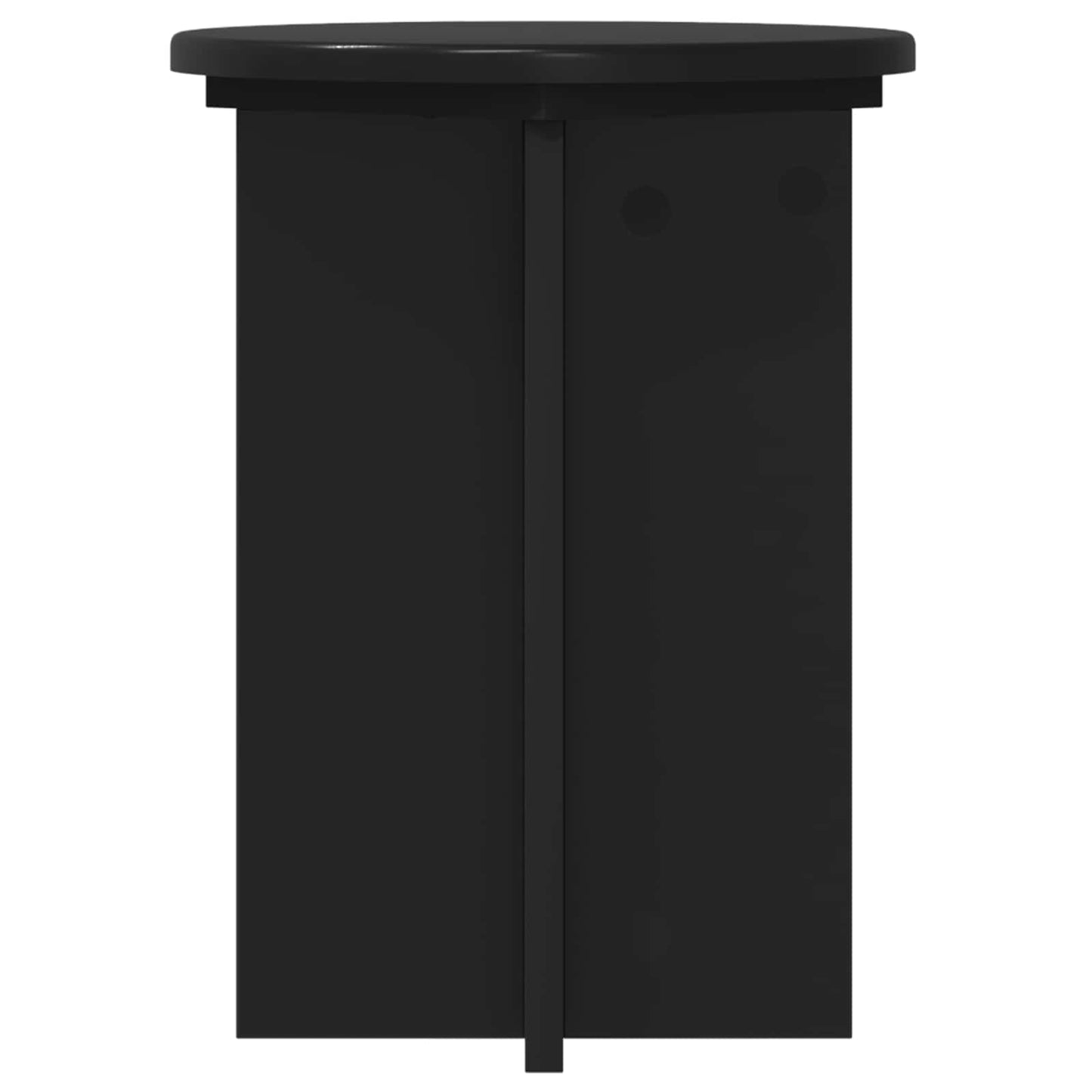 Supporto per piante 2 pcs Nero Ø29,5 x 40 cm | homemem39