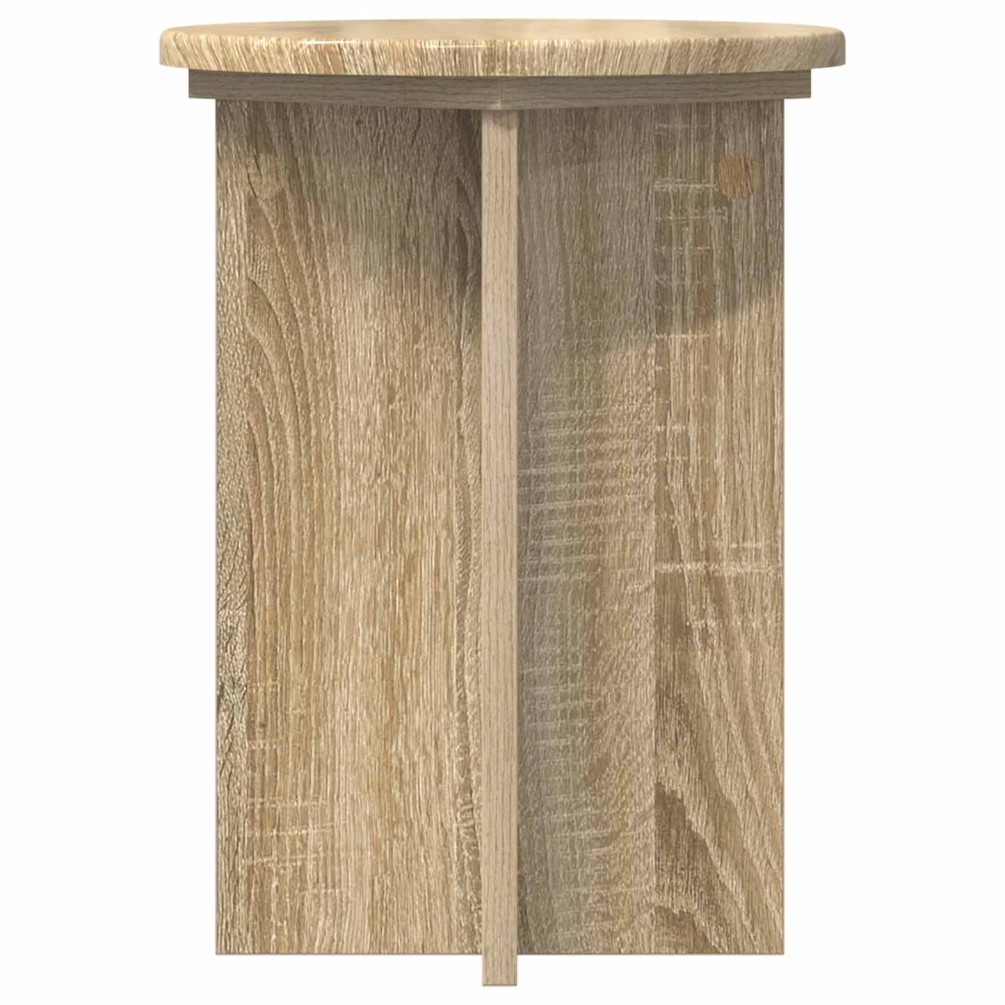 Supporto per piante 2 pcs Rovere Sonoma Ø29,5 x 40 cm | homemem39
