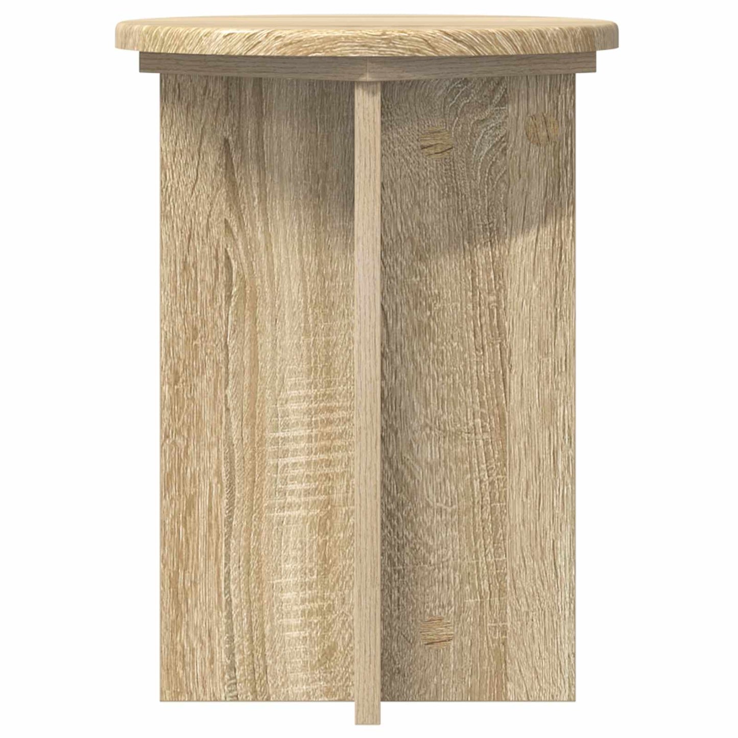 Supporto per piante 2 pcs Rovere Sonoma Ø29,5 x 40 cm | homemem39