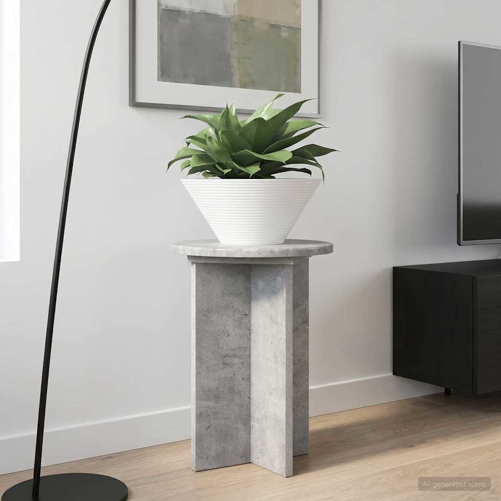 Supporto per piante 2 pcs Grigio Cemento Ø29,5 x 40 cm | homemem39