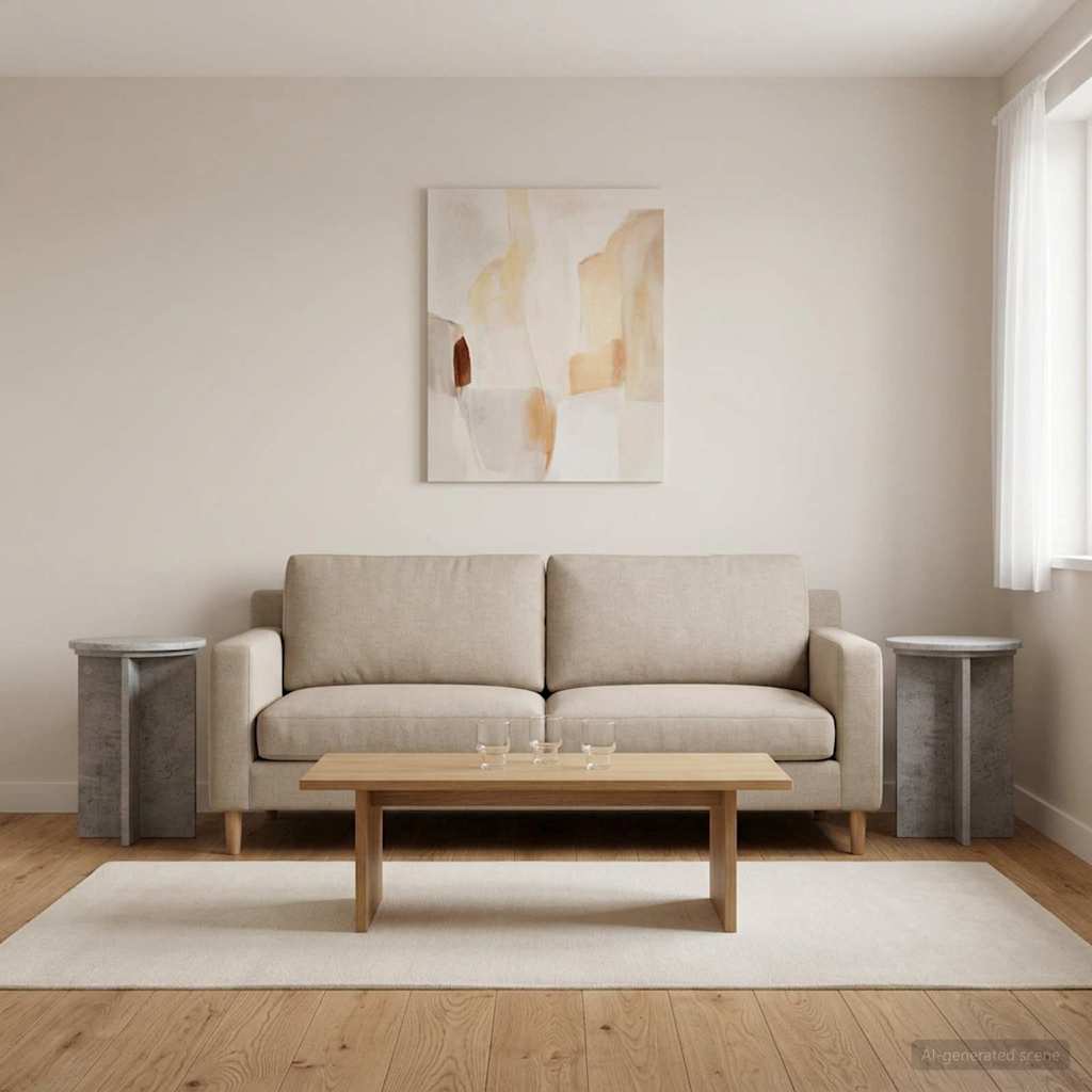 Supporto per piante 2 pcs Grigio Cemento Ø29,5 x 40 cm | homemem39